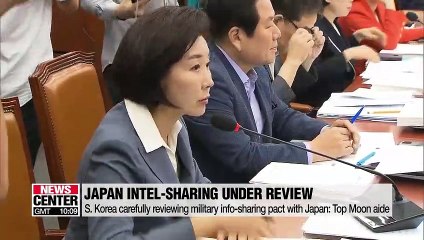 S. Korea reviewing withdrawal from Japan military info-sharing pact