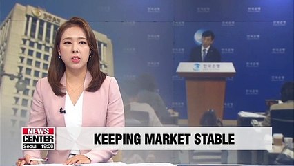 Download Video: Stabilizing foreign exchange market is important: BOK Governor