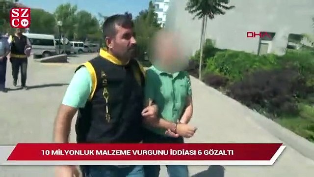 Hastane taşınırken 10 milyonluk malzeme vurgunu iddiası: 6 gözaltı