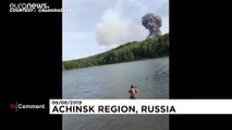 Sibirya'da mühimmat deposunda patlama: Binlerce kişi tahliye edildi