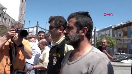 ESKİŞEHİR BİRLİKTE YAŞADIĞINI KADINI ÖLDÜREN TACETTİN YAĞIZ, ADLİYEYE SEVK EDİLDİ