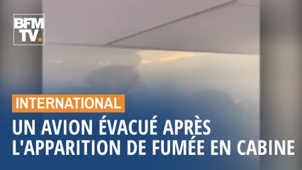 Une fumée opaque envahit la cabine d'un avion British Airways