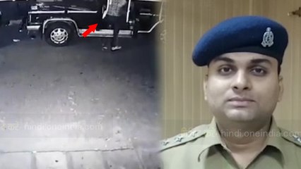 व्यापारी ने घर के बाहर पार्क की बोलेरो गाड़ी और चला गया सोने, देखिए सीसीटीवी में क्या हुआ रात को