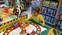 Little Mia is shopping in Early Learning Center Toy Shop. Kids entertainment videos