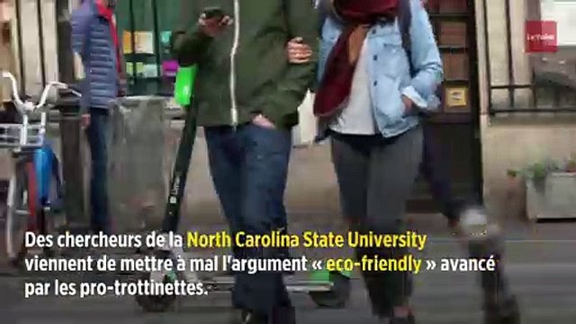 Les trottinettes électriques plus polluantes que les transports en commun ?