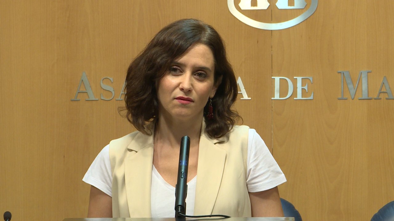 Ayuso celebra el apoyo que le brinda Cs y Vox