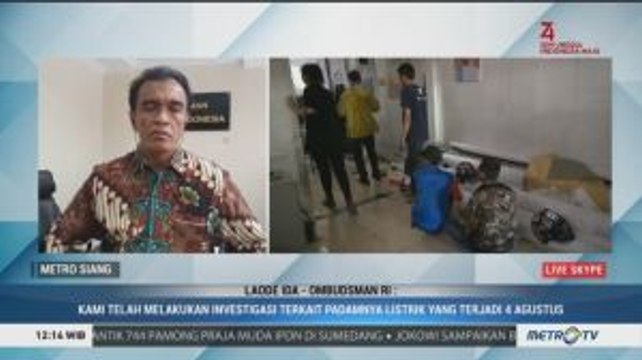 Ombudsman akan Panggil PLN Bahas Listrik Padam