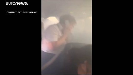 شاهد: الدخان يملأ طائرة للخطوط البريطانية ومسافر يصف الهبوط بـ"فيلم رعب"