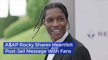 ASAP Rocky Is Grateful To Be Back In The States