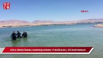 Göle giren İranlı kardeşlerden 1’i boğuldu, 3’ü kurtarıldı