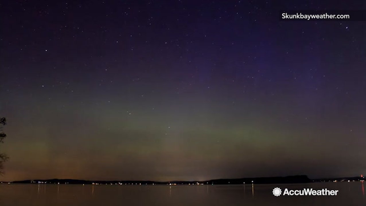 Ribbons of color and light make for stunning time lapse
