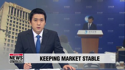 Stabilizing foreign exchange market is important: BOK Governor
