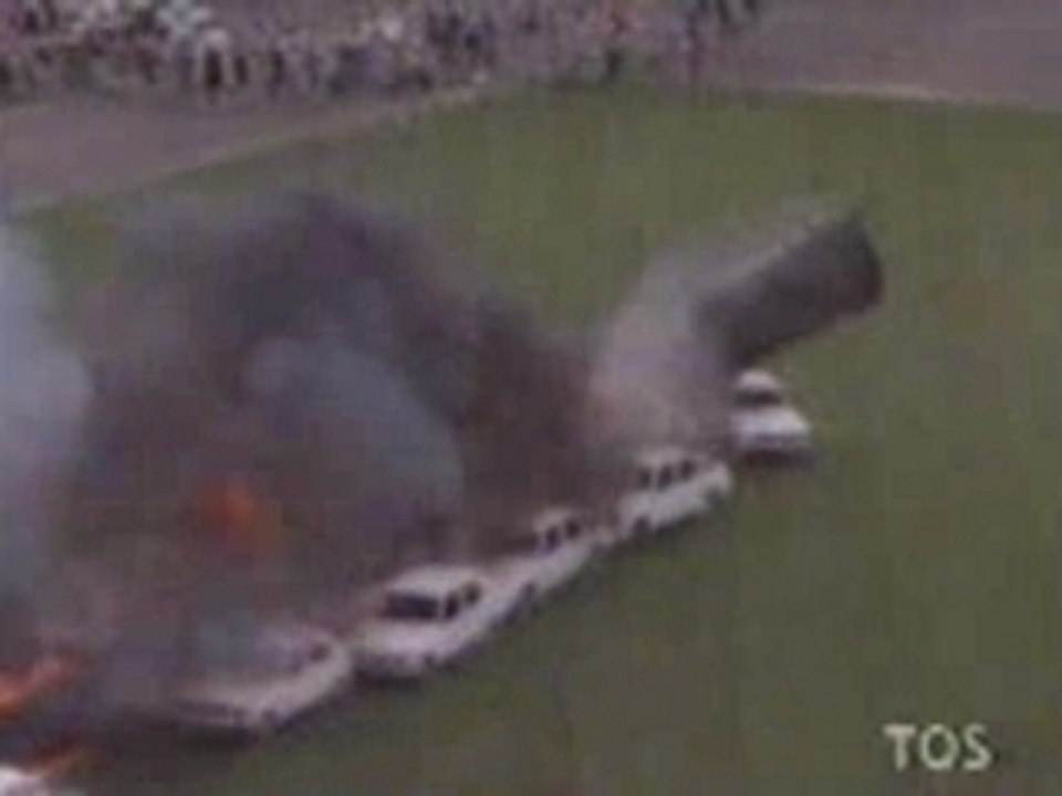 vol plané d'un stock car