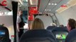 Uçakta yolcular ile kabin ekibi tartıştı, uçak acil iniş yaptı
