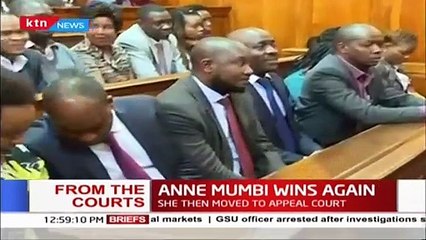 Supreme court dismisses Martha Karua's petition challenging the election of Anne