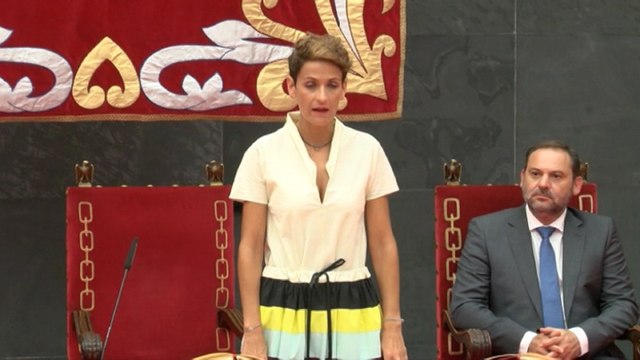 Chivite toma posesión como presidenta de Navarra