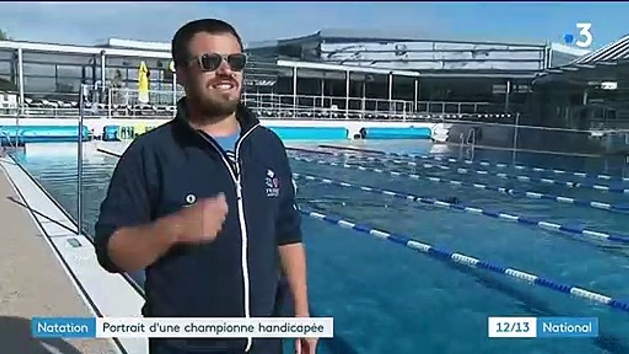 Natation : une nageuse française handicapée championne de France et double championne du monde