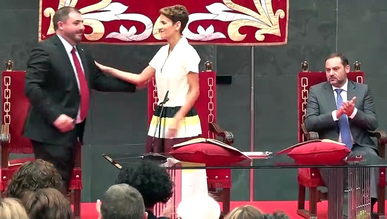 María Chivite toma posesión como presidenta del Gobierno de Navarra