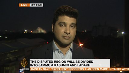 India's lower house passes bill to split Kashmir