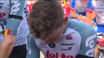 Luto en el pelotón de la Vuelta a Polonia por la muerte de Bjorg Lambrecht