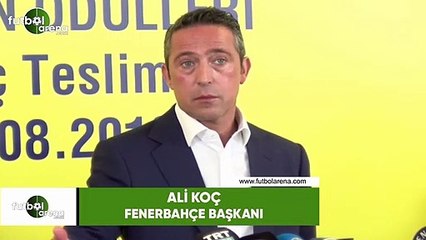 Ali Koç: "Alex için jübile neden olmasın"