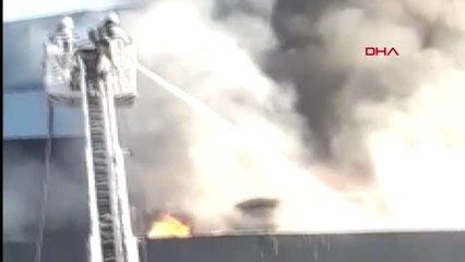 DHA İSTANBUL - ÜSKÜDAR BİLİM MERKEZİ'NDE YANGIN...