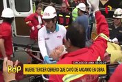 Cercado: muere tercer obrero tras accidente en obra de construcción