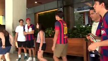 Decepción entre los aficionados culés de EEUU por la ausencia de Messi en Miami