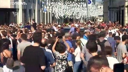 Moskau: Mit der Härte des Gesetzes gegen den Protest