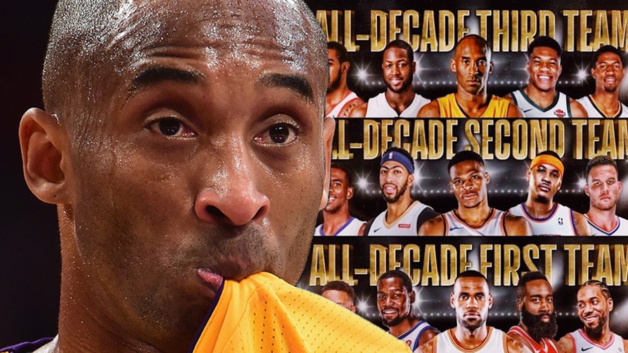 Kobe Bryant Fans SNAP After He Was Named To NBA ALL Decade THIRD Team Below Carmelo Anthony!
