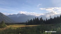 If you're having a rough day, just take a few seconds to watch this video of a morning in Alaska