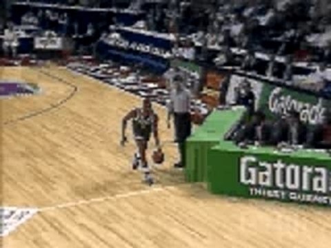 Basket NBA slam dunk 1991 - Dee Brown Celtics Boston