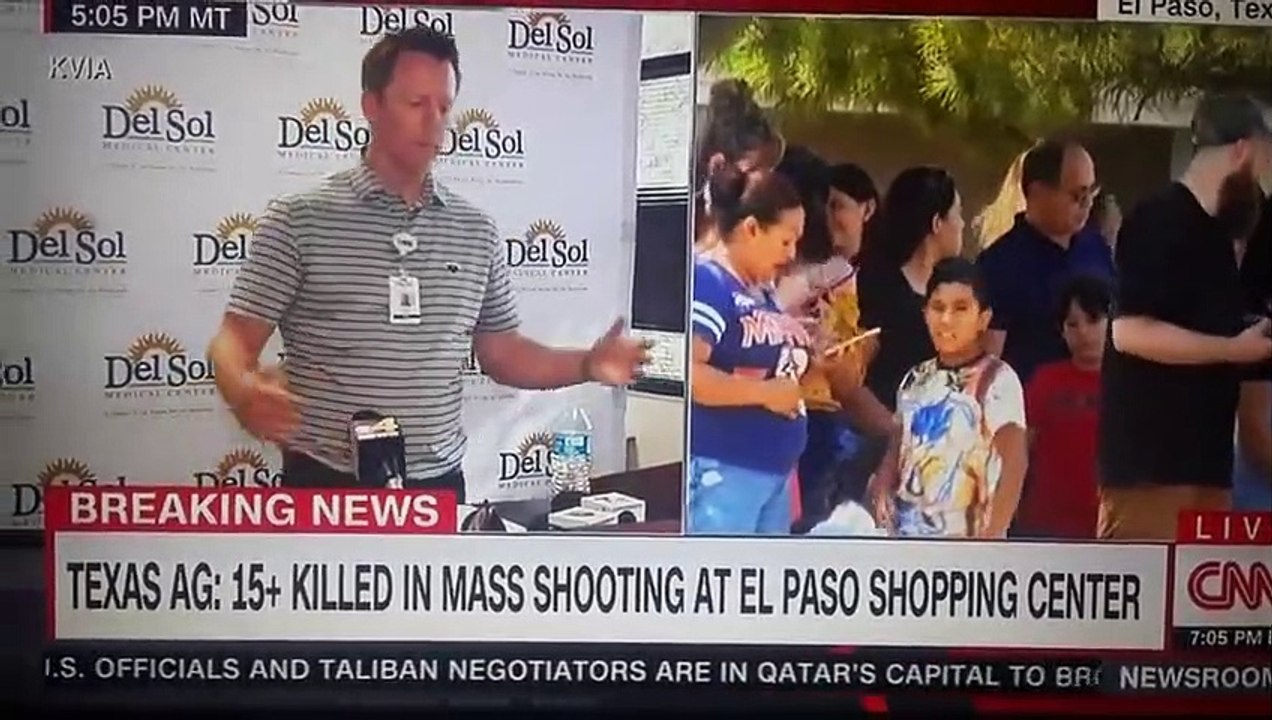 El Paso shooting hoax. Drill and crisis actors.