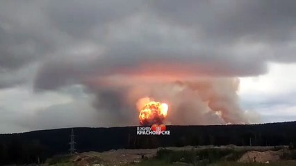Un dépôt de munition russe explose : onde de choc incroyable