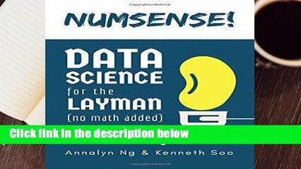 Numsense! Data Science for Beginners – No Math Needed 📊