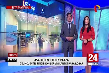 Jockey Plaza: delincuentes asaltan conocida tienda de celulares