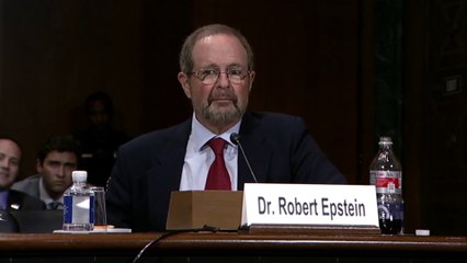 Dr Robert Epstein: Congressional Testimony - Google and Big Tech can shift millions of votes in any direction