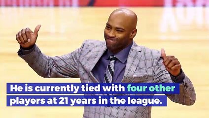 Vince Carter Becomes Longest Tenured Player in NBA History