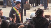 Morales festeja independencia boliviana y hace llamado a proteger sus avances