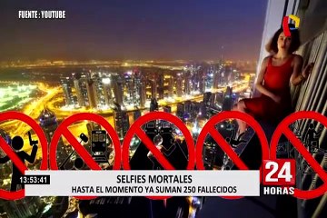 "Selfies de la muerte", peligrosa moda, cobra 250 víctimas mortales