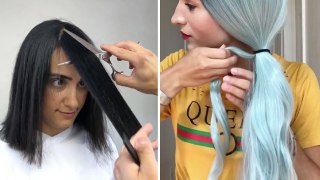 VIRAL HAIR AND HAIRSTYLE HACKS ON INSTAGRAM   AMAZING HAIRSTYLES TUTORIALS  PART 2