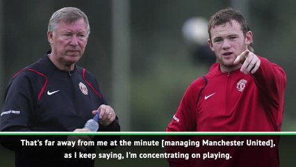 Rooney's not thinking about future Man United job