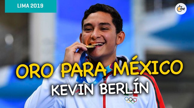 Kevin Berlín gana Oro en Panamericanos en Plataforma de 10m