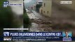 Les images des pluies torrentielles qui se sont abattues en Haute-Loire et dans la Loire
