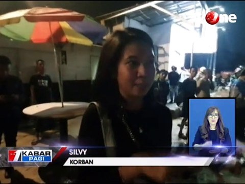 Nobar Final Piala Indonesia Ricuh, Dua Suporter Lempar Batu