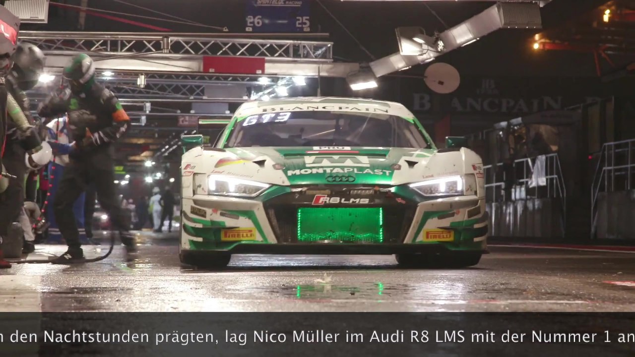 24h Spa 2019 Audi – Zwischenstand nach zwölf Rennstunden