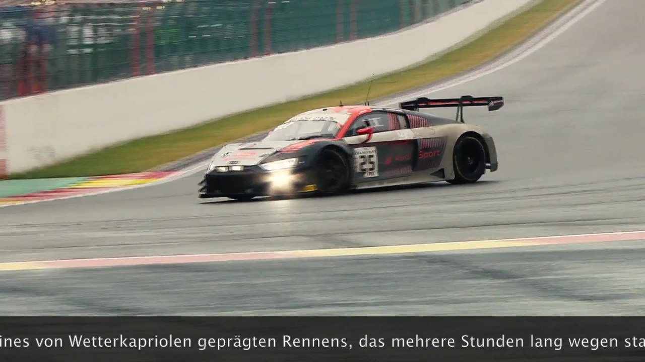 24h Spa 2019 Audi – Endstand nach 24 Rennstunden
