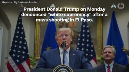 Trump Condemns 'White Supremacy'