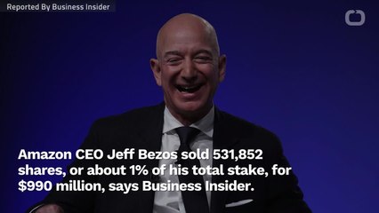 Jeff Bezos Sold Over 500,000 Amazon Shares Last Week And Almost Made $1B