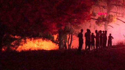 İZMİR Ormanlık alanda çıkan yangın söndürüldü